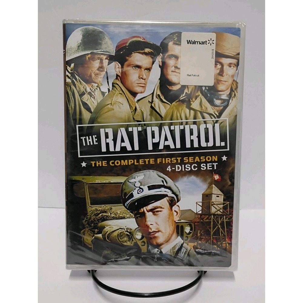 THE RAT PATROL Complete SEASON 1 ONE DVD 4-Disc Set 32 Episodes NEW & SEALED